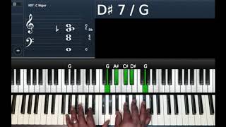 GbF to G Chord Progression to Modulate [upl. by Crissie876]