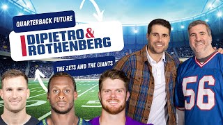 QUARTERBACK FUTURE FOR THE JETS AND THE GIANTS  DiPietro amp Rothenberg  ESPN New York [upl. by Annaear]