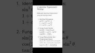 Identitas trigonometri [upl. by Tiphanie]