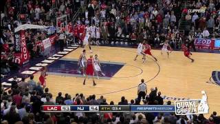 Blake Griffin Crucial Free Throws vs Nets [upl. by Aekan]