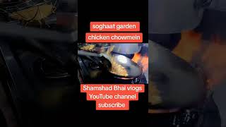 foryou food chicken chowmein youtubesubscribe soghaat garden Multan Pakistan [upl. by Ydnelg]