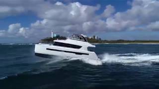 Iliad 50 Power Catamaran  Detailed Walkthrough with Mark from Multihull Solutions [upl. by Michaeu325]