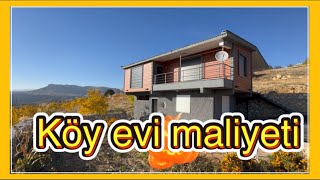 Köy evi maliyeti [upl. by Otanutrof]