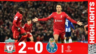 Highlights Liverpool 20 Porto  Thiagos thrilling strike in Anfield win [upl. by Adianes525]