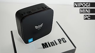 This Super Tiny PC is Packed with Power  Unboxing Nipogi Mini Computer with Games Test [upl. by Sarita]