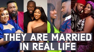 TOP NOLLYWOOD ACTORS amp ACTRESSES WHO ARE MARRIED IN REAL LIFE  HOW THEY METmaurice samsonia uche [upl. by Ardnahs]