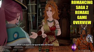 Vtuber trailer reaction to Romancing SaGa 2 Revenge of the Seven  Overview Launch [upl. by Hallerson]