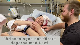 Förlossningsvideo och första dagarna 240218 [upl. by Stannwood]