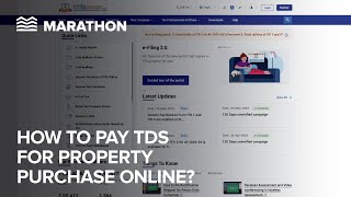 A stepbystep guide to paying TDS online for property purchase [upl. by Breban]