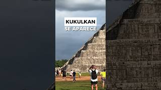 Chichen Itzá Kukulkan se aparece 🇲🇽 chichenitza viral yucatan [upl. by Anirroc]