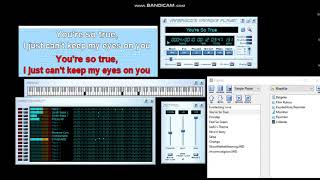 DEMO  VanBascos Professional Midi  Karaoke Player Program [upl. by Glenine]