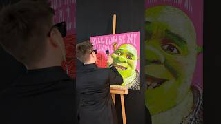 Painting Shrek in Pop Art [upl. by Rakabuba]