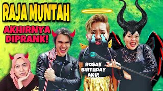 PRANK BIRTHDAY SI RAJA MUNTAH SAMPAI NANGIS BARU KAU MENYESAL ASIK PRANK ORANG KAN [upl. by Ydroj]