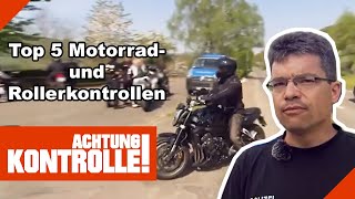 Top 5 Motorrad und Rollerkontrollen Einsicht Fehlanzeige  Kabel Eins  Achtung Kontrolle [upl. by Johnsten271]