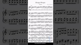 Boogie Woogie PIANO – Misc Traditional Tutorial Piano Sheets Score [upl. by Pettiford969]