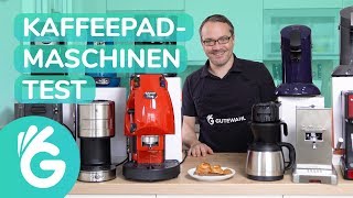 Kaffeepadmaschine Test – 6 Senseo Maschinen und 5 Konkurrenten [upl. by Gan313]