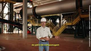 Video Agrion Fertilizantes processo completo fábrica Bioenergética Aroeira [upl. by Noxid]