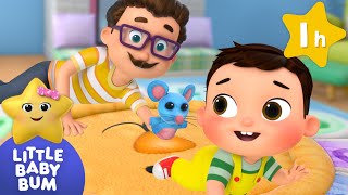 Hickory Dickory Dock More ⭐ LittleBabyBum Nursery Rhymes  One Hour of Baby Songs [upl. by Ileray]