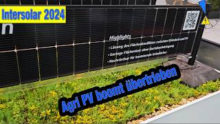 Intersolar 2024 Agri PV boomt übertrieben  PV Module fast geschenkt  Smarte Balkonkraftwerke [upl. by Yettie]