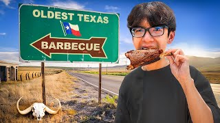 I Ate At The Oldest Texas BBQ Restaurant [upl. by Bascio]