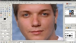 Realistic Face Swap  GIMP Tutorial [upl. by Yrennalf54]