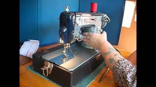 Ford Deluxe Sewing Machine Demo Video [upl. by Kumagai]