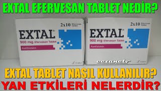 Extal 900 Mg Efervesan Tablet Nedir Extal Tabletin Yan Etkileri Nedir Extal Nasıl Kullanılır [upl. by Pirri]