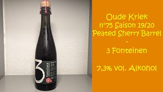 Oude Kriek n°75 201920  3 Fonteinen  Verkostungsvideo [upl. by Stouffer863]