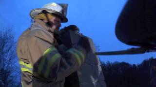 Peacham Vermont Fire Department Demonstrates the Chimney Scrubber [upl. by Anett]