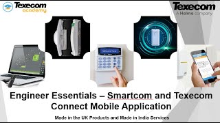 Installing Texecom Smartcom and Mobile app हिन्दी [upl. by Zysk114]