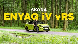 Skoda Enyaq iV Coupé vRS review – would you buy one  Road Test [upl. by Yate]