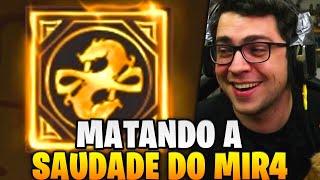 MATANDO A SAUDADE DO MIRINHA NO SERVIDOR DE BOOST 🔥🔥  MIR4 [upl. by Eusebio]