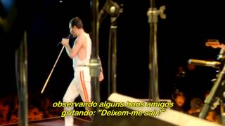 Queen  Under Pressure  Legendado [upl. by Ahsil]