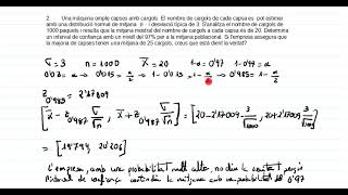 Segon de Batxillerat Social Inferència Estadística Exercicis [upl. by Danit]