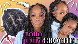 👀 Reacting To amp Following ME Using My Own Jumbo Crochet Illusion Video  MARY K BELLA [upl. by Noll]