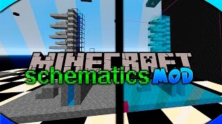 Review SCHEMATICA MOD TUTORIAL MINECRAFT ESPAÑOL 18 19 [upl. by Swarts]