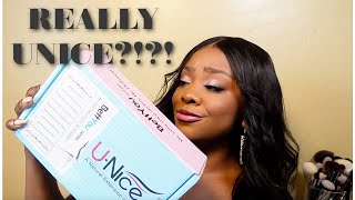 MY FIRST AND LAST UNice wig order  first impressions amp HONEST Review ITSKEISHAB [upl. by Dreddy]