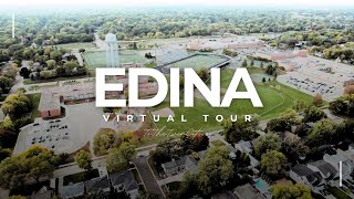 Virtual Tour of EDINA Minnesota  Best Suburbs in the Twin Cities [upl. by Aratehs]