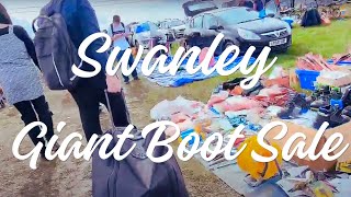 Swanley Giant Boot Sale  Carboot Vlog with Commentary [upl. by Lika]