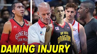 La Tenorio at Hayden Blankley INJURY  Nicholson amp Glen yang maglalaro sa Game 6 [upl. by Killian]