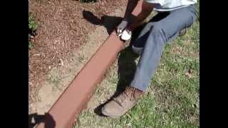 Troweling Concrete Landscape Curbing [upl. by Haleemak]