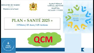 QCM sur le Plan de santé 2025   préparation EAP  Master ISPITS  recrutement [upl. by Elle]