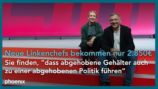 Nach Parteitag Pressekonferenz DIE LINKE mit Jan van Aken und Ines Schwerdtner [upl. by Sigismund]