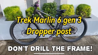 Watch this before installing a dropper post on your Trek Marlin [upl. by Odnomar]