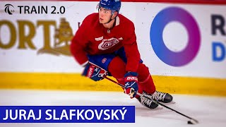 Juraj Slafkovsky Training Highlights [upl. by Nerreg]