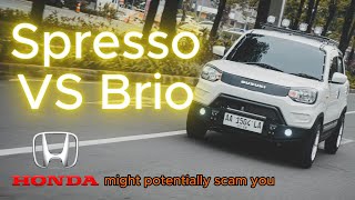 Suzuki Spresso User Review x Honda Brio [upl. by Tessler]