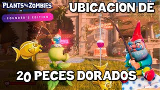 Localizacion 20 Peces Dorados  Plants vs Zombies Battle of Neighborville [upl. by Asaret]