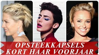 Moderne opsteekkapsels kort haar voorjaar 2018 [upl. by Nitsraek]