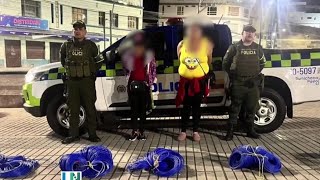 Mujeres ecuatorianas son detenidas en Colombia [upl. by Sylas]