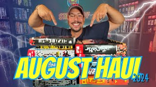 August 2024 HAUL  NEW Marvel amp DC Omnibuses [upl. by Vihs]